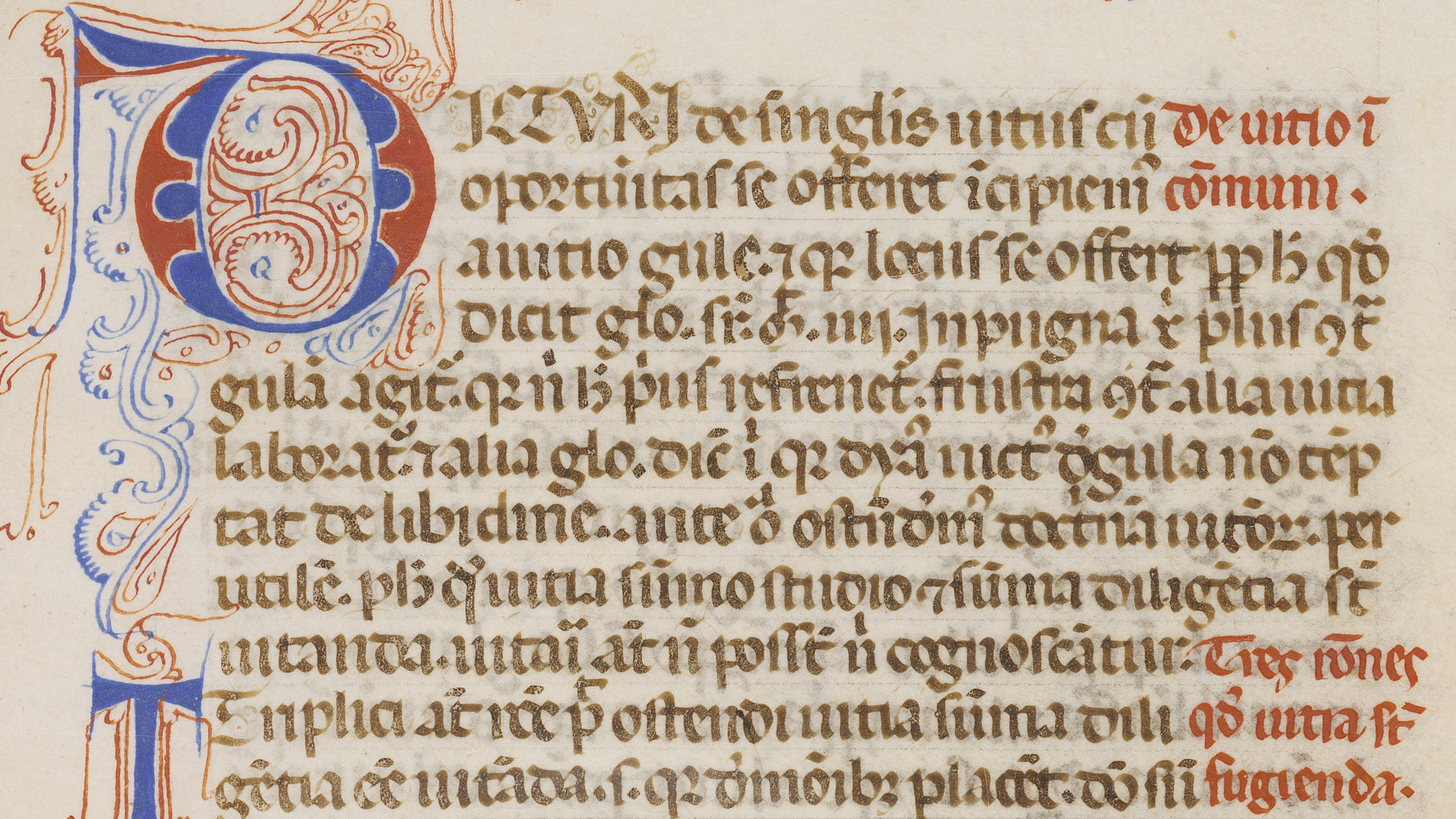 This exhibit displays a medieval sermon composed from a variety of preaching aids and sourcebooks. The physical formats of the manuscripts provide insight into pastoral care in the medieval world.