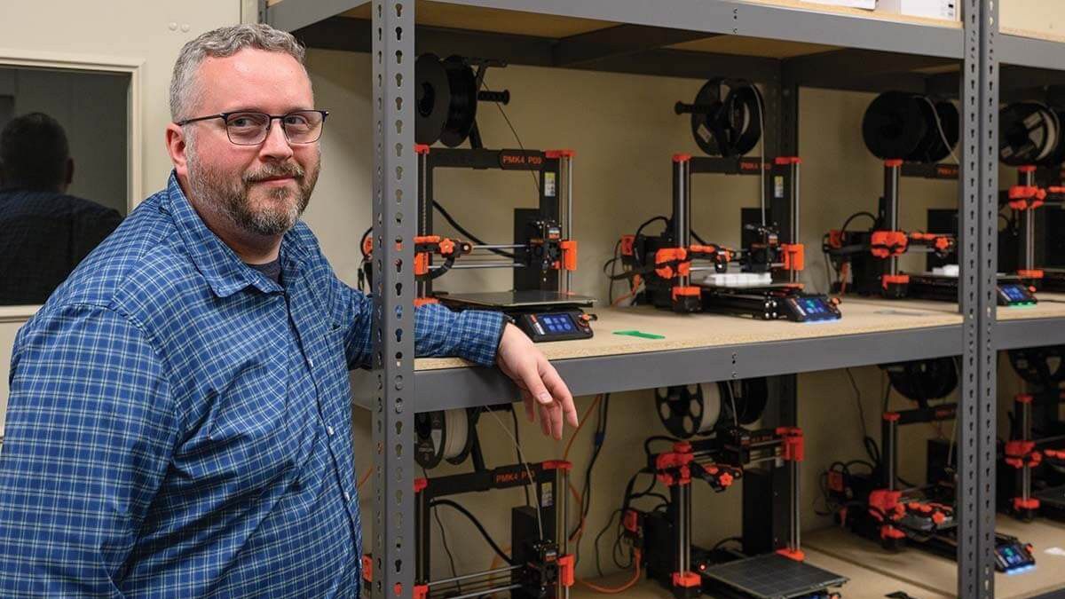 3D printing offers teaching and learning experiences across campus